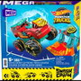 Mega Bloks - Piste Derby Monster Trucks Hng53 - Ensemble de Construction avec Camion, Rampes et Cible - Action de Démolition pour Enfants 5 Ans et Plus - Hot Wheels