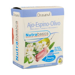Drasanvi Nutrabasics Ajo-Espino-Olivo 60 perles
