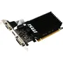 MSI Carte graphique GeForce GT 710 2GD3H LP 2 Go GDDR3 64 bits PCI Express x16 2.0 Refroidissement passif