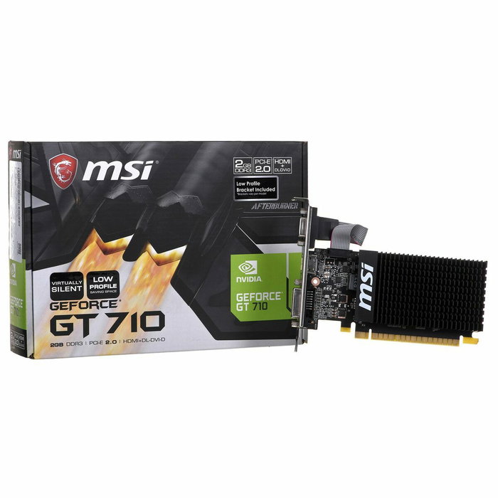 MSI GeForce GT 710 2 Go GDDR3 Low Profile MSI GeForce GT 710 2 Go GDDR3 Low Profile