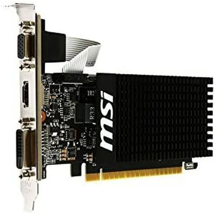 MSI GeForce GT 710 2 Go GDDR3 Low Profile MSI GeForce GT 710 2 Go GDDR3 Low Profile