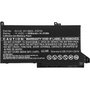 CoreParts Batterie pour Dell 41,61 Wh, 11,4 V, 3650 mAh, Noir