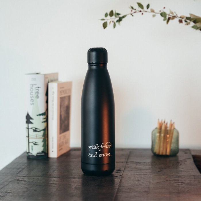 Grupo Erik Bouteille en Métal Thermoréactive Le Seigneur des Anneaux Porte de la Moria 750 ml