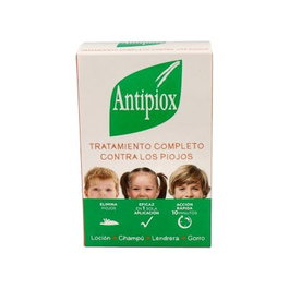 ANTIPIOX Pack (lotion, shampooing et peigne à poux)