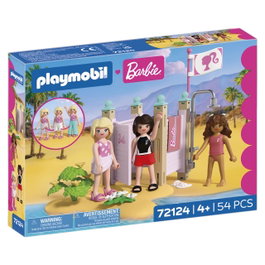 Playmobil Barbie Moda De Playa 72124 Jeu de construction, Langue espagnol, +4 ans