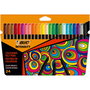 Ensemble de Marqueurs Bic 978035 Noir Multicouleur 24 Pièces