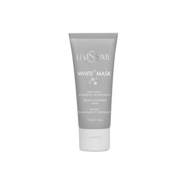 Levissime White2 Mask 200 ml - Mascarilla aclarante desfatigante - Masque éclaircissant et lissant - Texture Snow - Pour un teint uniforme et illuminé
