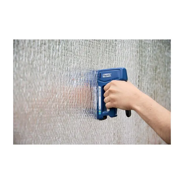 Rapid - RPC140 - Agrafeuse manuelle 140/6-16 mm Powercurve pour isolants, films et bâches - Kit avec 860 agrafes 140/8 mm