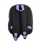 Toybags Mochila Sac à dos préscolaire 3D Kuromi avec poche latérale, intérieur entièrement doublé - 10 x 21 x 8 cm