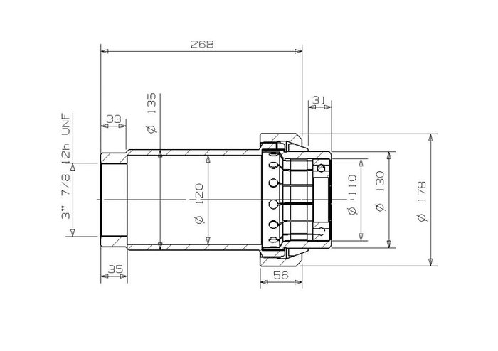 Extracteur Hydraulique de Roulements À Billes de 20 T