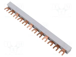 PAWBOL Rail de connexion 3 pôles 12mm2 80A 400V fourchette