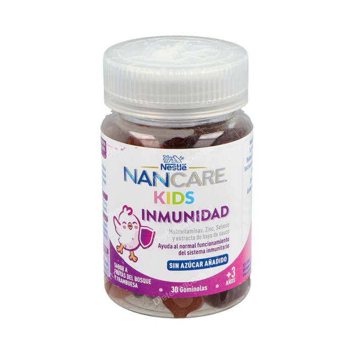 NANCARE KIDS INMUNIDAD 30 Gummies Fruits des Bois et Framboise