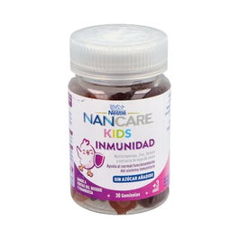 NANCARE KIDS INMUNIDAD 30 Gummies Fruits des Bois et Framboise
