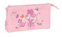 Safta Portatodo triple Minnie Mouse Baby - Coffret à bijoux ou à trésors pour enfant - 22 x 12 x 3 cm - À partir de 3 ans