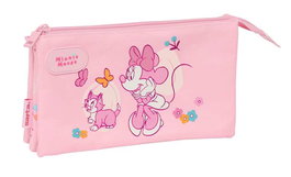 Safta Portatodo triple Minnie Mouse Baby - Coffret à bijoux ou à trésors pour enfant - 22 x 12 x 3 cm - À partir de 3 ans