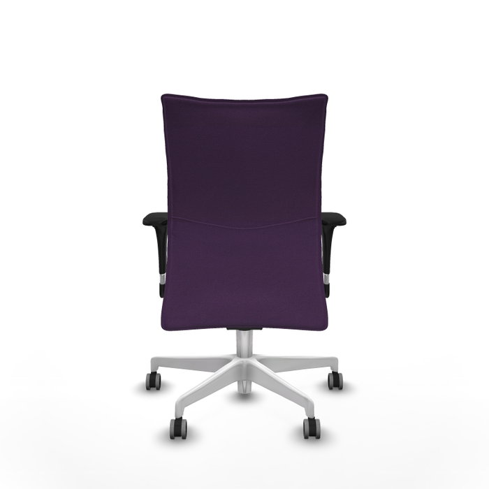 Piqueras Y Crespo Silla Albacete confidente - Morado - Mecanisme Sincro - Brazos 1D - Ruedas 65mm