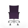 Piqueras Y Crespo Silla Albacete confidente - Morado - Mecanisme Sincro - Brazos 1D - Ruedas 65mm