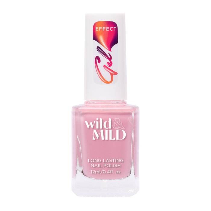 Wild&Mild Vernis Effet Gel Fraise Mojito 12ml - Finition Salons, 7 Jours, Brillant Durable, Rapide, Résine Brevetée, Cruealty-Free Vegan Wild&Mild Vernis Effet Gel Fraise Mojito 12ml - Finition Salons, 7 Jours, Brillant Durable, Rapide, Résine Brevetée, Cruealty-Free Vegan