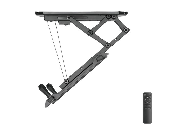 Equip Support de Plafond Motorisé Écran 32-70 Pouces, Télécommande RF Incluse, Charge max 35kg, VESA 600x400, Abattable