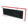Clavier Trust 23880 Noir Anglais EEUU QWERTY