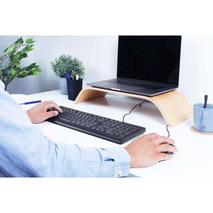 Clavier Trust 23880 Noir Anglais EEUU QWERTY Clavier Trust 23880 Noir Anglais EEUU QWERTY