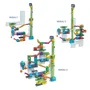 VTech Marble Rush Ultimate Vertical Run V100E Circuit de billes à monter, 75 pièces et 6 billes, multicolore, langue française, jeu de construction 4 ans et plus