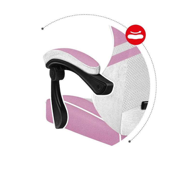 Huzaro Chaise de jeu HZ-Force 4.4 Pink Mesh