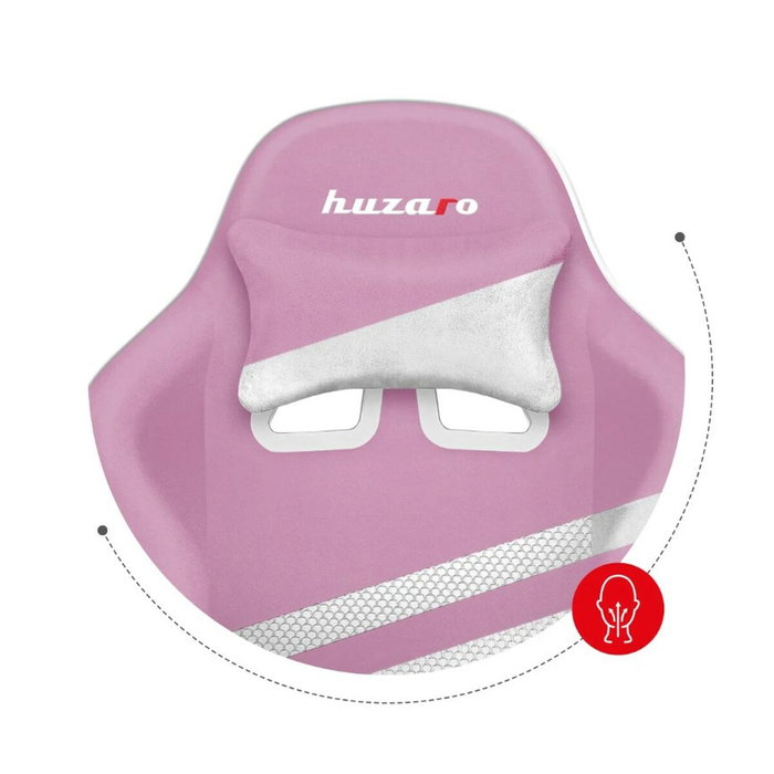 Huzaro Chaise de jeu HZ-Force 4.4 Pink Mesh