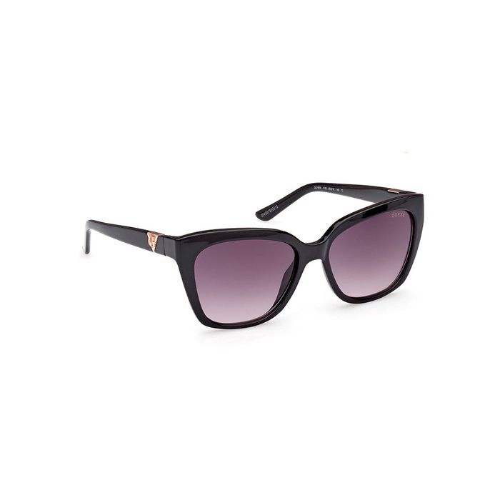 Guess Gafas Lunettes de soleil femme GU7878 01B forme carrée noires, monture 140mm