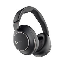 Poly Voyager Surround 80 UC - Micro-casque Bluetooth à réduction de bruit active avec 6 microphones, autonomie 21h, certifié Microsoft Teams, USB-C et adaptateur inclus
