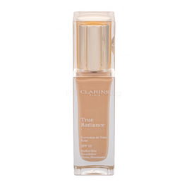 Clarins True Radiance Fond de Teint Liquide SPF 15 Nuance 110 Miel 15 ml - Échantillon Testeur