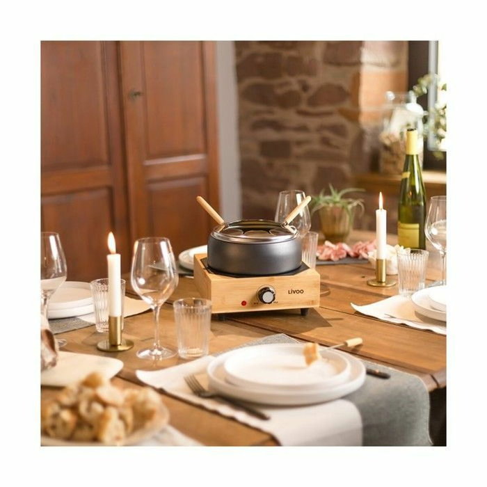 Livoo DOC287 Fondue électrique 800W 2L pour 8 personnes