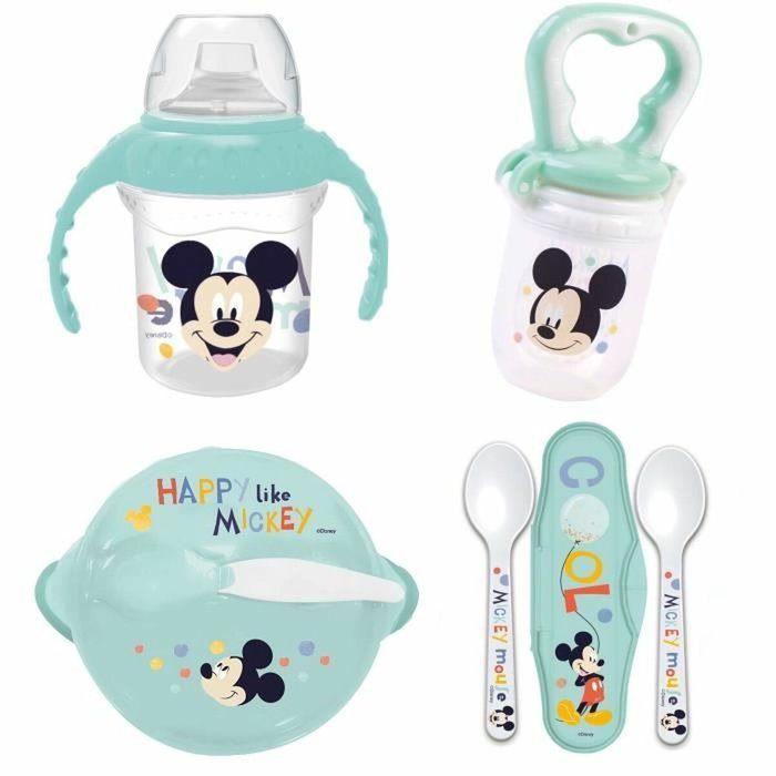 Thermobaby Pack repas 1er âge Mickey - Bleu et blanc Thermobaby Pack repas 1er âge Mickey - Bleu et blanc
