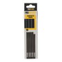 Probuilder Lápiz carpintero negro 174 mm, boîte de 5 unités