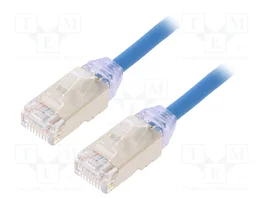 PANDUIT Patch cord Cat 6a F/UTP RJ45 bleu 1m