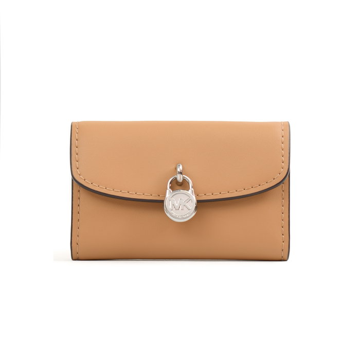Michael Kors Portefeuille Lyra en cuir marron 35S5S1YE0L-PENAUT Michael Kors Portefeuille Lyra en cuir marron 35S5S1YE0L-PENAUT