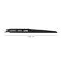 WOLFPACK LINEA PROFESIONAL Lames de scie sabre pour bois 228mm 6T - 5 pièces