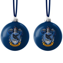 SD TOYS Ornement de Noël boule décorative Harry Potter Ravenclaw - 80 x 75 x 75 mm