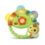 Vtech Tambourin Lumi VTech Baby - Jouet d'éveil musical lumineux interactif avec chiffres, sons, chansons, bouton Fleur et capteur de mouvement pour bébé