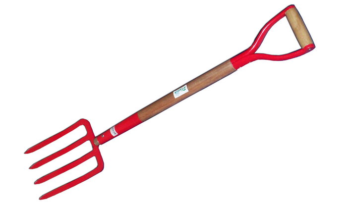 Pluvia Fourche de jardin 4 pointes manche bois F104Y Pluvia Fourche de jardin 4 pointes manche bois F104Y