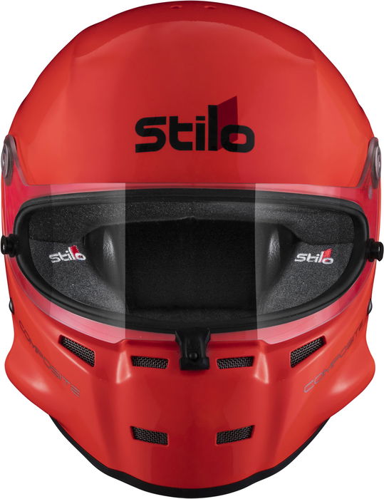 Stilo ST5F Offshore Snell SA2020 FIA8859-15 Casque Intégral Circuit Kevlar/Fibre Noir Orange Fluo STIDA0702BF2T63