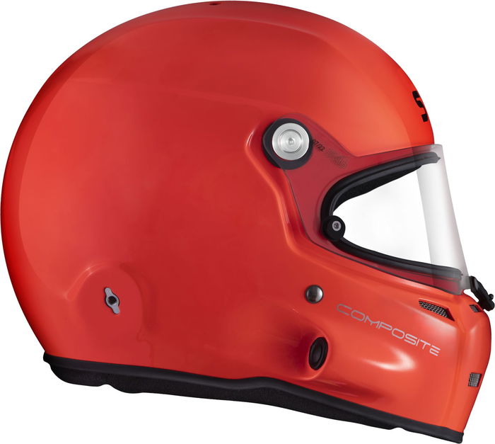 Stilo ST5F Offshore Snell SA2020 FIA8859-15 Casque Intégral Circuit Kevlar/Fibre Noir Orange Fluo STIDA0702BF2T63