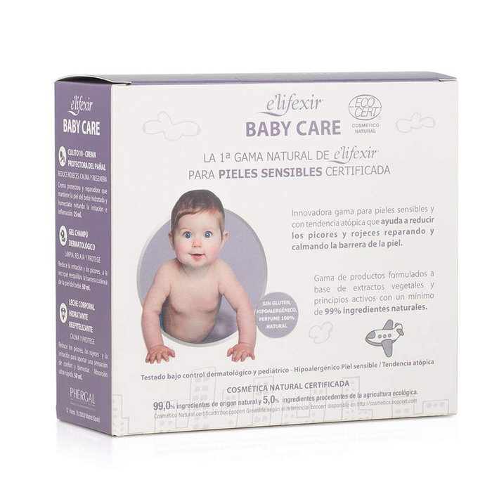 E'Lifexir Trousse de voyage BABY CARE 3 pièces E'Lifexir Trousse de voyage BABY CARE 3 pièces