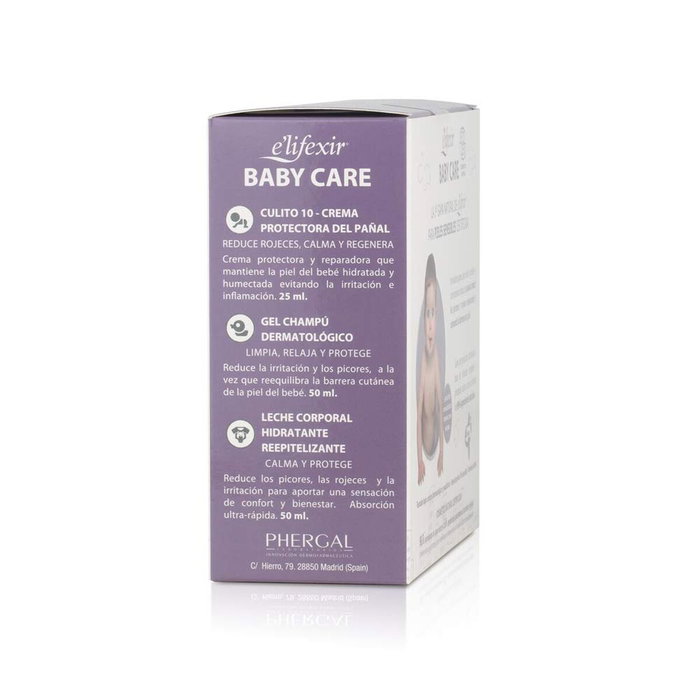 E'Lifexir Trousse de voyage BABY CARE 3 pièces E'Lifexir Trousse de voyage BABY CARE 3 pièces