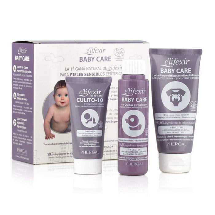 E'Lifexir Trousse de voyage BABY CARE 3 pièces E'Lifexir Trousse de voyage BABY CARE 3 pièces