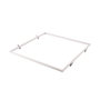 Cadre en aluminium pour panneau LED 60x60 cm blanc