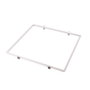 Cadre en aluminium pour panneau LED 60x60 cm blanc