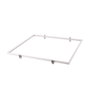 Cadre en aluminium pour panneau LED 60x60 cm blanc