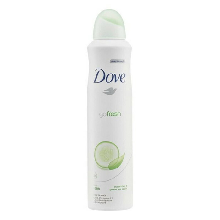 Dove Déodorant Spray Go Fresh Concombre et Thé Vert 250 ml Dove Déodorant Spray Go Fresh Concombre et Thé Vert 250 ml