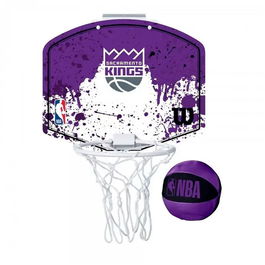 Panier de Basket Wilson NBA Team Mini Hoop Kings Noir